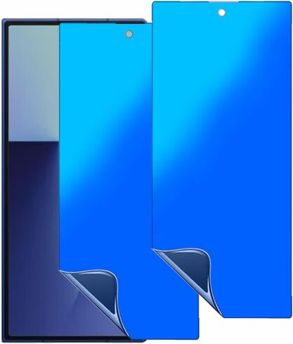 2 Pack for Samsung Galaxy Z Fold 8 Ultra Z Fold 7 / Z TriFold Matte Privacy Screen Protector Anti spy Anti Glare Anti blue Light Outer Film Gradient Blue in Kuwait