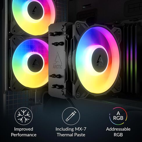 ARCTIC Freezer 36-S A-RGB - CPU Cooler with A-RGB Lighting for Intel & AMD in Kuwait