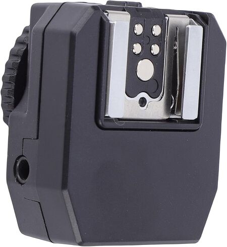 Hot Shoe Adapter, TTL Auto Metering and High Speed Sync Flash Trigger with 3.5mm PC Sync Port, for DSLR Camera and Studio Photography, Camera Accessory in Kuwait