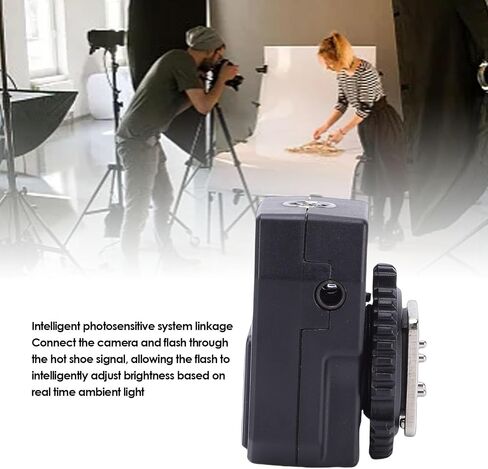 POCREATION POCREATION TTL Hot Shoe Adapter with Auto Exposure, 3.5mm Sync Port in Kuwait