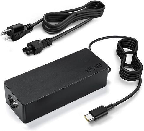 65W USB-C Charger for Lenovo ThinkPad E16 Gen 1 21JN 21JQ Laptop Power Supply Adapter Cord in Kuwait
