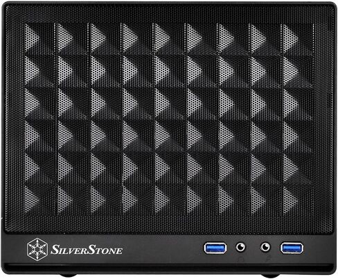 Casafoyer Technology Ultra Compact Mini-ITX Computer Case with Mesh Front Panel Black (SST-SG13B-USA) - Pack of 2 in Kuwait