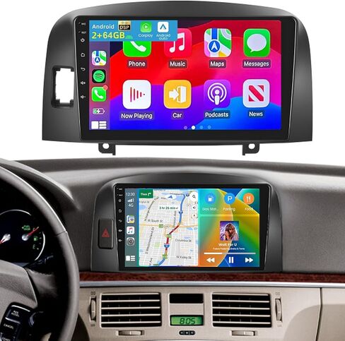 2+64GB Android15 Car Stereo for Hyundai Sonata 2004-2008 in Kuwait