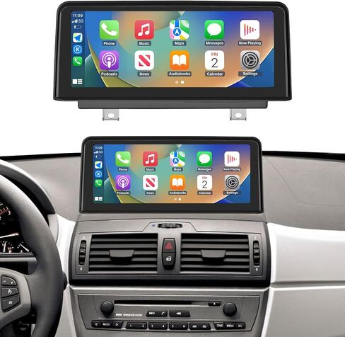 2026 12.3" CarPlay Android Auto Screen for BMW X3 E83 in Kuwait