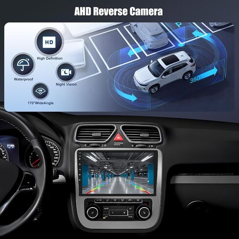 [8 Core 6G+128G] Android 15 Car Stereo for Hyundai Santa Fe 2006-2012 with Wireless CarPlay Android Auto,9" Touchscreen Santa Fe Car Radio with Mirror Link WiFi/GPS DSP Bluetooth FM/RDS+Backup Camera in Kuwait
