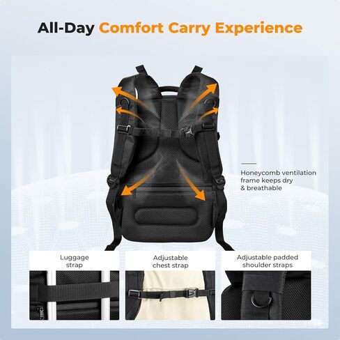 K&F CONCEPT Camera Backpack Bag, Drone Backpack with Pre-Scored Foam in Kuwait