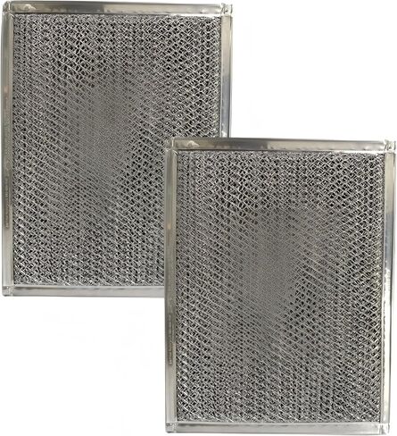 Compatible WB02X8406 Charcoal Carbon Grease Dish Range Hood Filters (2 Pack) in Kuwait