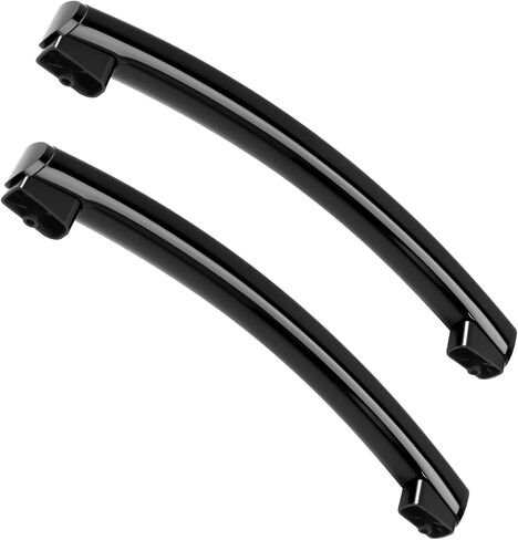WB15X24435 Microwave Door Handle, for Ge Microwave Door (Black) - 2 Pack in Kuwait