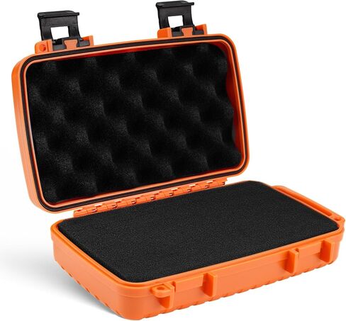 MecArmy B10 Edc Storage Box, Compact Waterproof Hard Case With Removed Foam, Small Dry Container For Outdoor Gear Tools Electronics, Durable Portable Utility Hardshell Case For Home Travel - Black in Kuwait