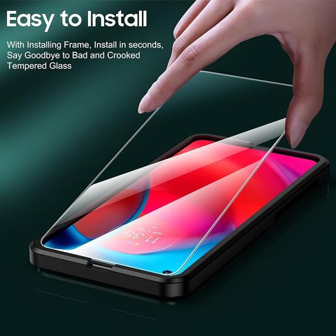 UniqueMe [ 2+2 Pack Screen Protector Compatible with Motorola moto G stylus 5G 2021 Tempered Glass Screen Protector + Camera Lens Protector [Not for Moto G Stylus 4G 2021]【Only for 2021 model】 in Kuwait