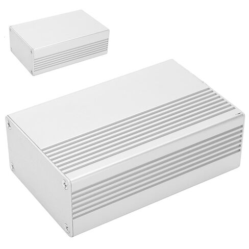 AYNEFY Aluminum Enclosure Other Power Tool Accessories Wire Drawing Oxidation Surface Professional Junction Box 35x64.5x100mm for Electronic Project Aluminum Enclosure Ergonomic Design in Kuwait