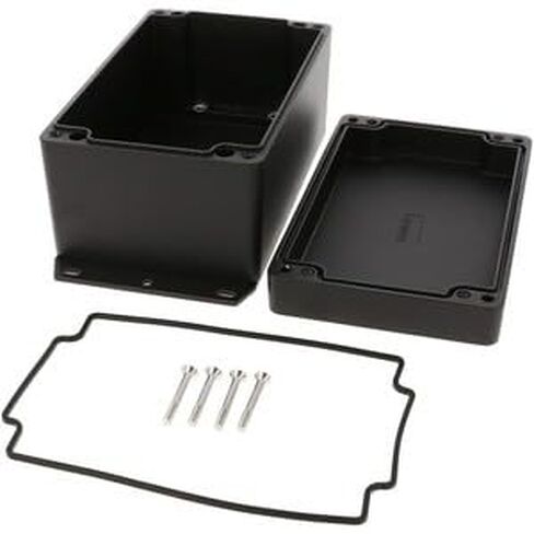 #US 1PC 1550Z117FBK Black Watertight Flanged Diecast Enclosure in Kuwait