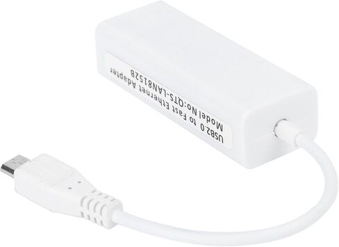 Micro USB to RJ45 Ethernet Adapter Compact 10Mbps Network Solution for in Kuwait
