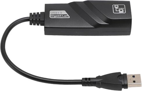 USB C to Ethernet Adapter, USB 3.0 to 10 100 1000Mbps Wired Network, USB to Ethernet Adapter for Laptops Tablet, Compatible with Visat 7 8 10 11 in Kuwait