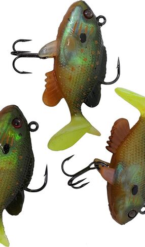 Storm Fishing Lures Wildeye Live 2" Sunfish 1/4oz 3 Pack in Kuwait
