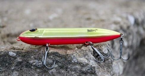 Heddon Super Spook Topwater Fishing Lure for Saltwater and Freshwater, Chartreuse, Super Spook (7/8 oz) in Kuwait