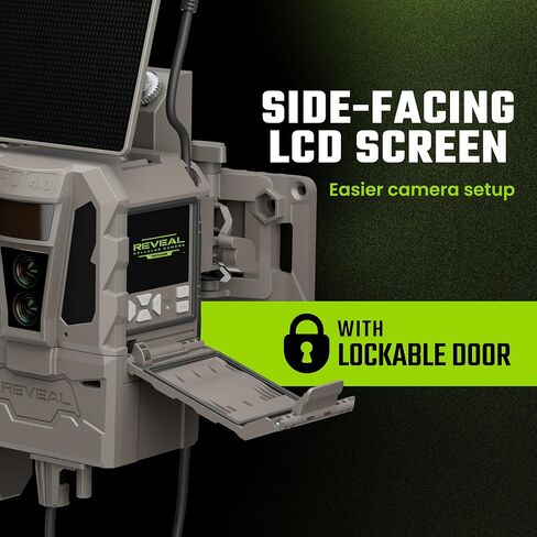 TACTACAM Reveal Pro 4.0 Solar Cellular Trail Camera with Night Vision in Kuwait