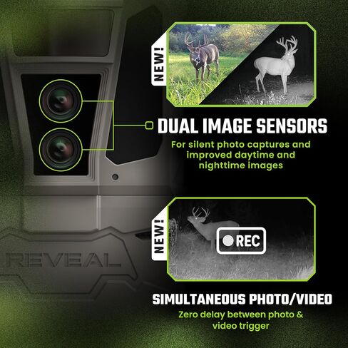 TACTACAM Reveal Pro 4.0 Solar Cellular Trail Camera with Night Vision in Kuwait