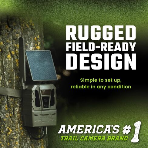 TACTACAM Reveal Pro 4.0 Solar Cellular Trail Camera with Night Vision in Kuwait