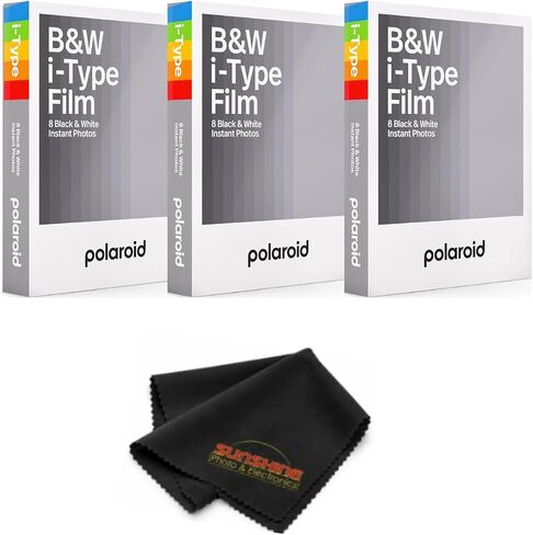 Polaroid I-Type Black & White Film - 4 Pack (32 Photos) in Kuwait