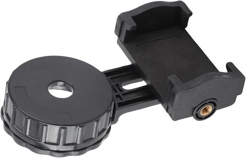 Pissente Universal Cell Phone Camera Adapter, Binocular Monocular Telescope Microscope Mount with Soft Sponge Material, for Smartphones 54.697.9mm Width and Eyepieces 2646.4mm Diameter in Kuwait
