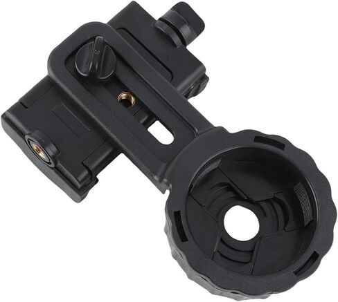 Pissente Universal Cell Phone Camera Adapter, Binocular Monocular Telescope Microscope Mount with Soft Sponge Material, for Smartphones 54.697.9mm Width and Eyepieces 2646.4mm Diameter in Kuwait
