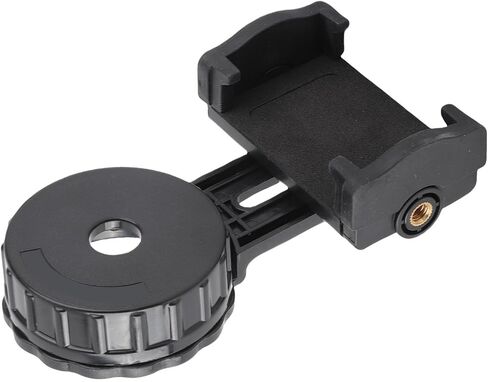 Pissente Universal Cell Phone Camera Adapter, Binocular Monocular Telescope Microscope Mount with Soft Sponge Material, for Smartphones 54.697.9mm Width and Eyepieces 2646.4mm Diameter in Kuwait