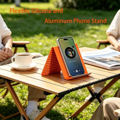 2Pack Flexible Silicone and Aluminum Phone Stand in Kuwait