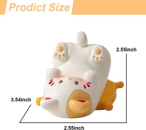 Cute Cat Glasses Holder for Desk Cat Mobile Phone Holder Stand Resin Spectacles Holder Shelf for Office Home Bracket Nightstand Home Office Decor in Kuwait