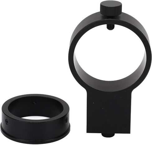 Aluminum Alloy Microscope Lens Adapter for USB Video Cameras, Lightweight Focusing Holder with 42mm/50mm Thread, Portable Mount Bracket Digital Microscopy, STEM Education and Use in Kuwait
