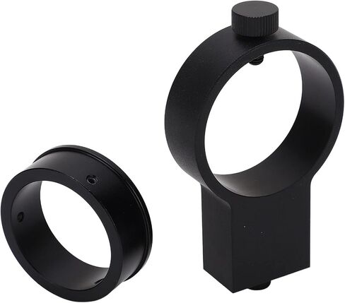 Aluminum Alloy Microscope Lens Adapter for USB Video Cameras, Lightweight Focusing Holder with 42mm/50mm Thread, Portable Mount Bracket Digital Microscopy, STEM Education and Use in Kuwait