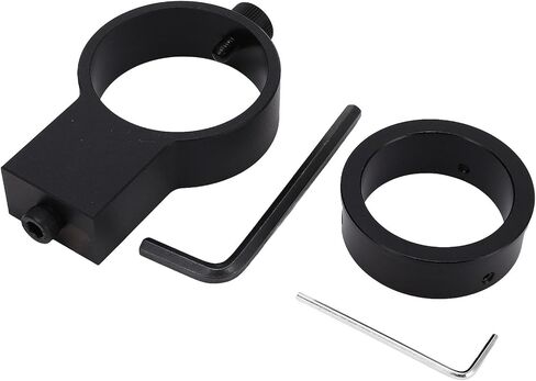 Aluminum Alloy Microscope Lens Adapter for USB Video Cameras, Lightweight Focusing Holder with 42mm/50mm Thread, Portable Mount Bracket Digital Microscopy, STEM Education and Use in Kuwait