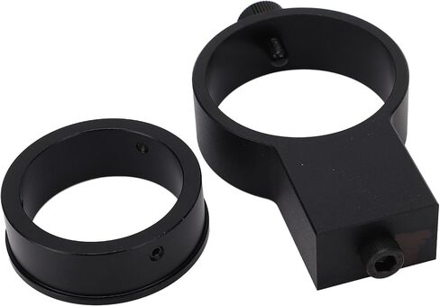 Aluminum Alloy Microscope Lens Adapter for USB Video Cameras, Lightweight Focusing Holder with 42mm/50mm Thread, Portable Mount Bracket Digital Microscopy, STEM Education and Use in Kuwait