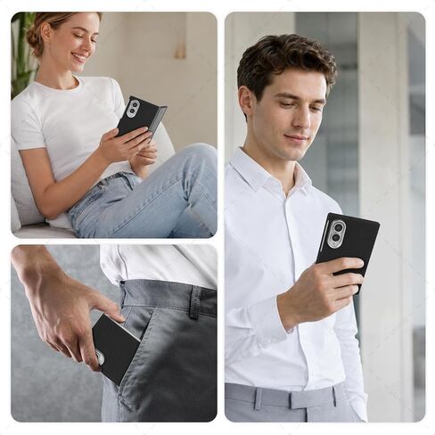 Ultra-Thin Magnetic Hand-Woven Aramid Case for Samsung Galaxy Z Fold 8 in Kuwait