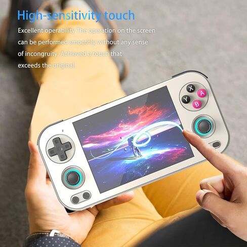 NOUKAJU [1Pack] Screen Protector for RG476H Game Console, HD Protective Film,6h Hardness,Scratch,Anti-Fingerprin,Protective Film for Anbernic RG476H Retro Handheld Game Console(Not tempered glass) in Kuwait