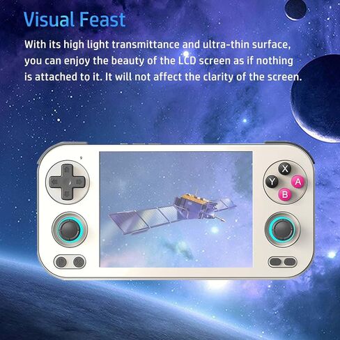 NOUKAJU [1Pack] Screen Protector for RG476H Game Console, HD Protective Film,6h Hardness,Scratch,Anti-Fingerprin,Protective Film for Anbernic RG476H Retro Handheld Game Console(Not tempered glass) in Kuwait