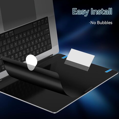 360° Privacy Screen for MacBook Pro 13 Inch(2016-2022, M1, M2)/MacBook Air 13 in(2018-2021,M1), 4 Way Privacy Anti Glare Blue Light Filter Shield Film Anti Spy Laptop Protector for Mac 13In Computer in Kuwait