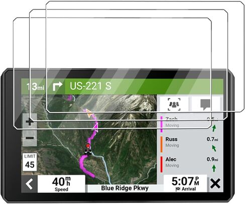 Screen Protector for Garmin zumo XT 5.5inch, High-definition Screen Protector,Touch Sensitive&Anti-Fingerprint&Anti-Glare&Scratch Resistant for zumo XT 5.5inch Accessories，3pack in Kuwait