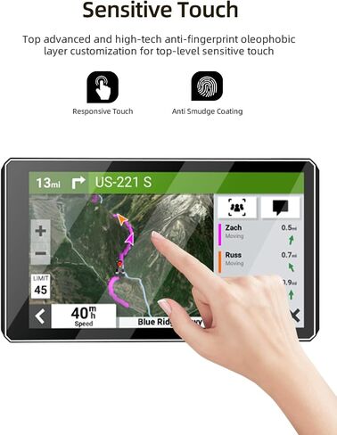 Screen Protector for Garmin zumo XT 5.5inch, High-definition Screen Protector,Touch Sensitive&Anti-Fingerprint&Anti-Glare&Scratch Resistant for zumo XT 5.5inch Accessories，3pack in Kuwait