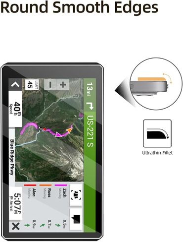 Screen Protector for Garmin zumo XT 5.5inch, High-definition Screen Protector,Touch Sensitive&Anti-Fingerprint&Anti-Glare&Scratch Resistant for zumo XT 5.5inch Accessories，3pack in Kuwait