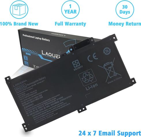 WA03XL Laptop Battery Compatible with HP Pavilion X360 14-BA 15-BK 15-BR 15-BR001TX Series WAO3XL HSTNN-UB7H HSTNN-LB7T TPN-W126 916812-855 916812-055 11.4V 48Wh 3-Cell in Saudi Arabia