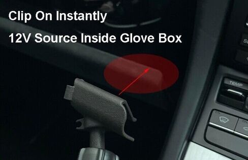 Phone Mount Charger LHD for Porsche 991/981 / 718 911 Cayman Boxster in Kuwait