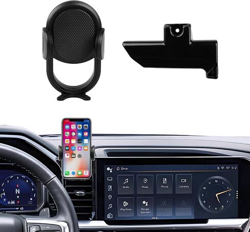 Autorder Car Phone Holder for Chevy Chevrolet Silverado 1500 2022-2026/2500HD 3500HD 2024-2026 Accessories Phone Mount 13.4-Inch Screen Cell Phone Automobile Cradles Hands-Free 360 Degree Rotation in Kuwait