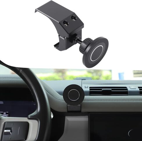 PIUGILH Magnetic Phone Holder Mount Compatible with Land Rover Defender 90 110 130 2020-2025 Interior Accessories, Aluminum Alloy Center A/C Air Vent Side Cell Phone Holder Stand in Kuwait
