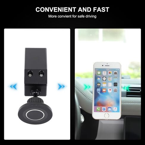PIUGILH Magnetic Phone Holder Mount Compatible with Land Rover Defender 90 110 130 2020-2025 Interior Accessories, Aluminum Alloy Center A/C Air Vent Side Cell Phone Holder Stand in Kuwait