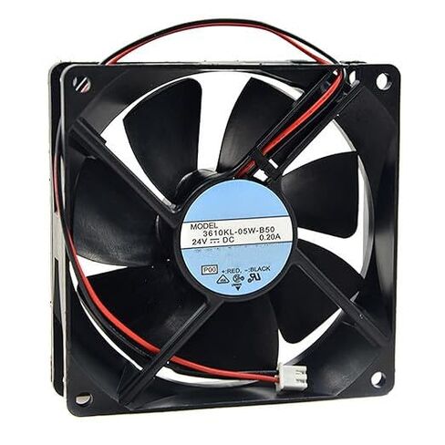 3610KL-05W-B50 92X92X25MM 24V 0.20A 2-Wire Inverter Case Fan in Kuwait