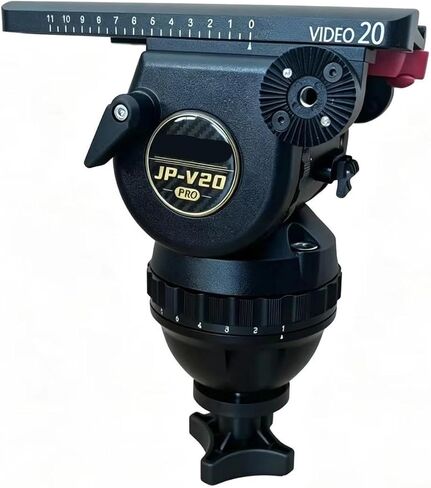 Video 20 30KG Broadcast Head Fluid Geared Heavy Duty Pro Video Camera Tripod 100mm Bowl Pan Bar in Kuwait