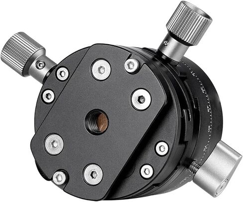 Panoramic Geared Ball Head Tripod Professional 360° Rotation Aluminum Alloy for DSLR Camera Monopod in Kuwait