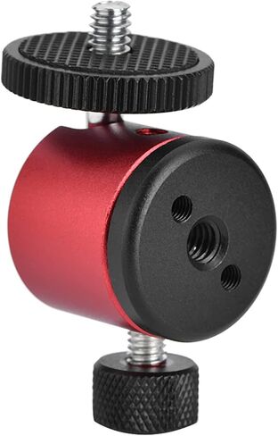 DSLR Ball Head Heavy Duty 360° Rotatable Ball Head Stand for Camera Tripod Projector Ball Head Stand (Red) in Kuwait