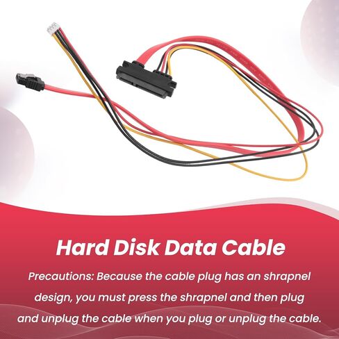 SATA Data Power Cable 22Pin 7+15 Pin Connector 50cm for HDDs in Kuwait